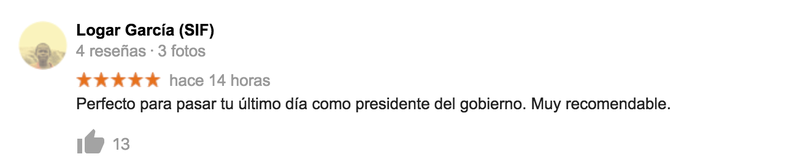 Illustration for article titled Mariano Rajoy pasó su último día como presidente en un restaurante (y los españoles se vengaron por Tripadvisor)